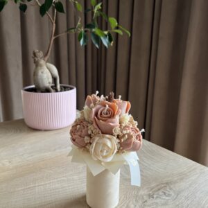 FlowerBox S (S welur-2) (Dzień Mamy)
