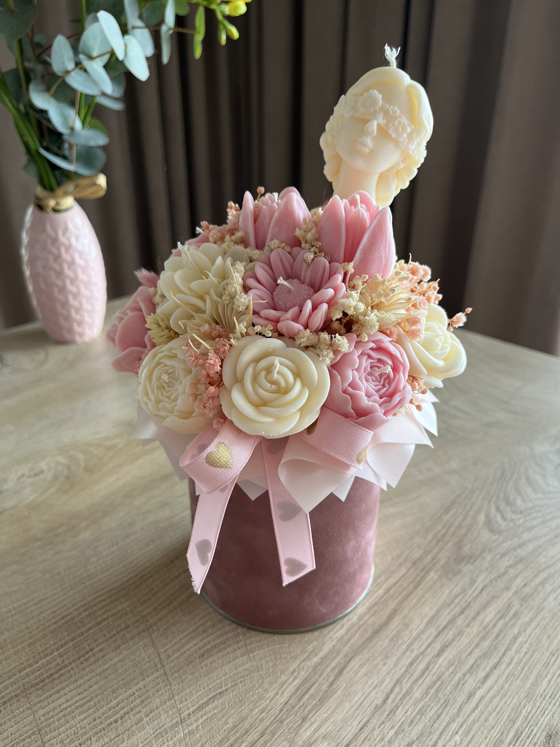 FlowerBox L welurowy (Dzień Mamy, kobieta) - obrazek 4