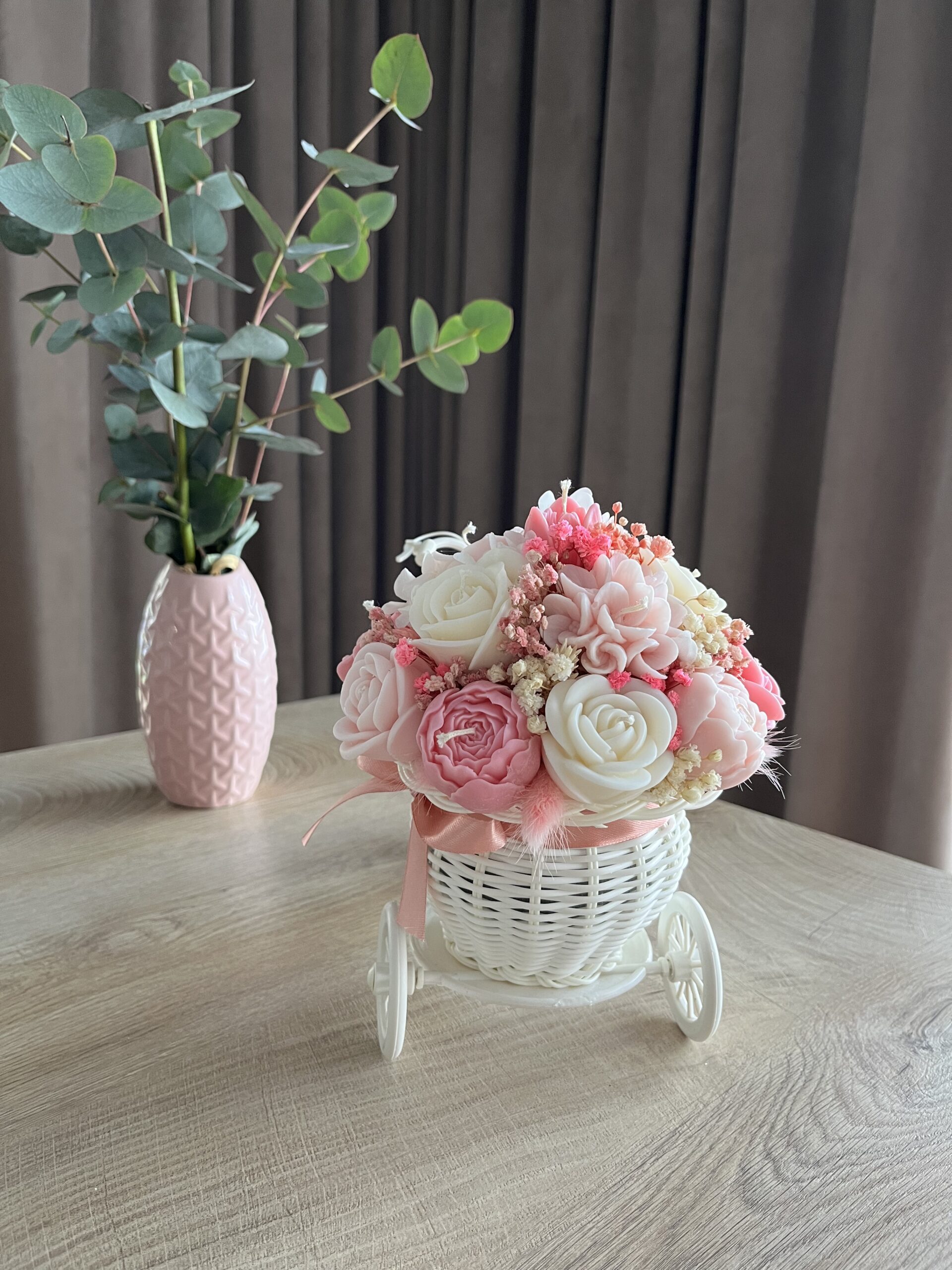 FlowerBox M różowy w rowerze (Dzień Mamy) - obrazek 5
