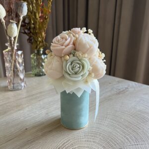 FlowerBox S welurowy (zielony, bez zapachu)