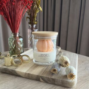 Świeca w szkle DYNIA (Dynia Karmelowa) 180ml