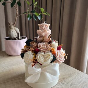 FlowerBox XXL Sowa z książką