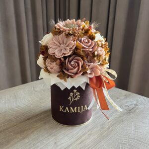 FlowerBox L+ welurowy Jesienny (zapachowy)